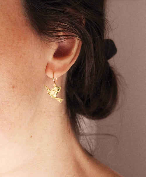Boucles d’oreilles « L’Oiseau de ciel »
