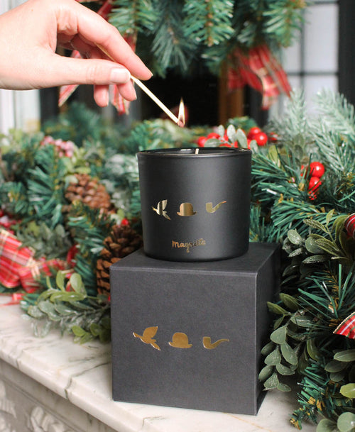 Bougie parfumée surréaliste