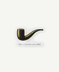 Sticker « La Trahison des images »